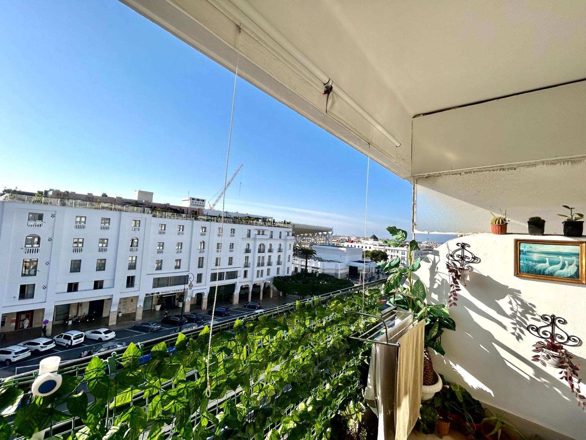 Panoramic View Of Downtown Rabat公寓 外观 照片